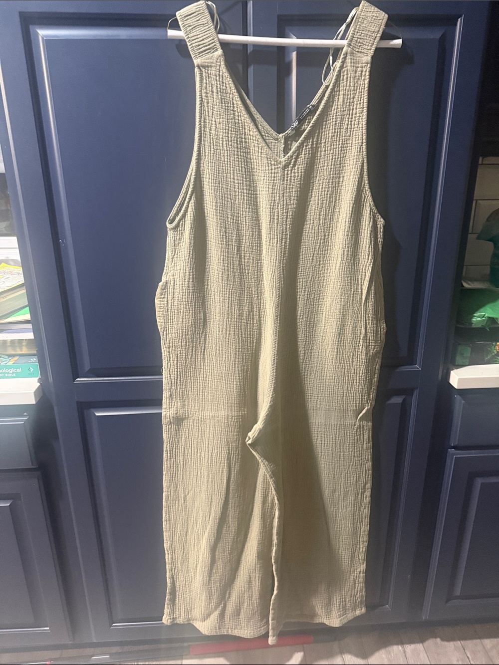 Zara Medium Green Jumpsuit